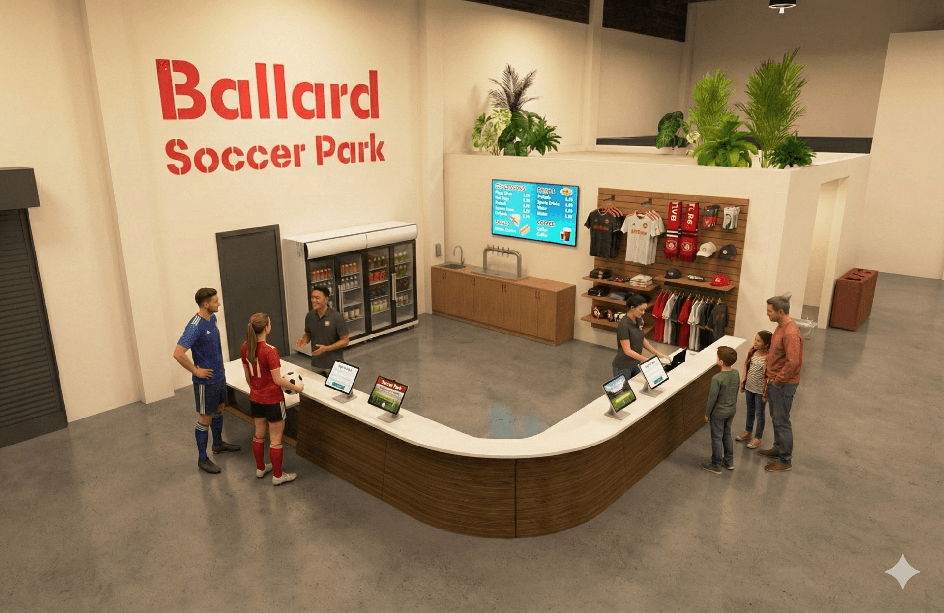 Score goals at Ballard Soccer Park